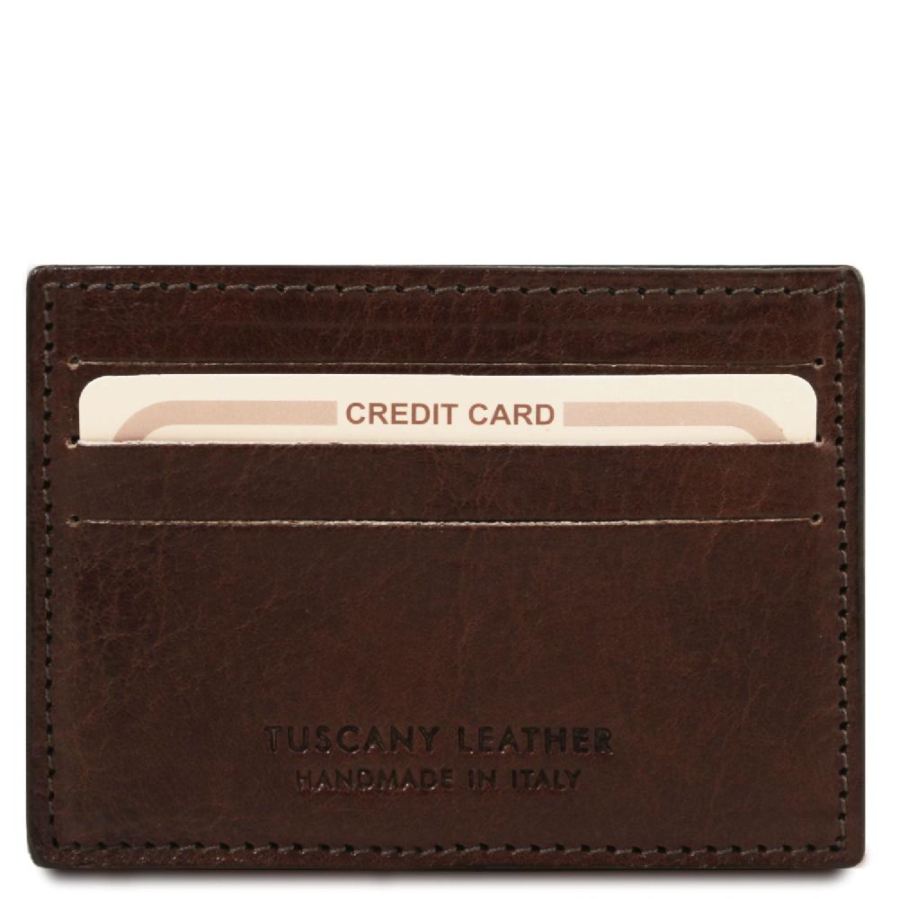Tuscany Leather Esclusivo Portacarte Di Credito In Pelle
