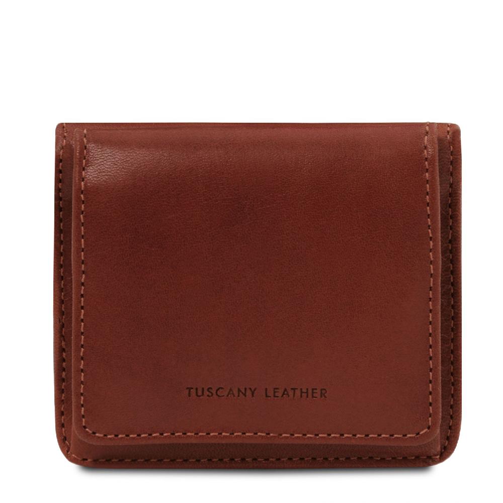 Tuscany Leather Esclusivo Portafogli In Pelle Con Portamonete