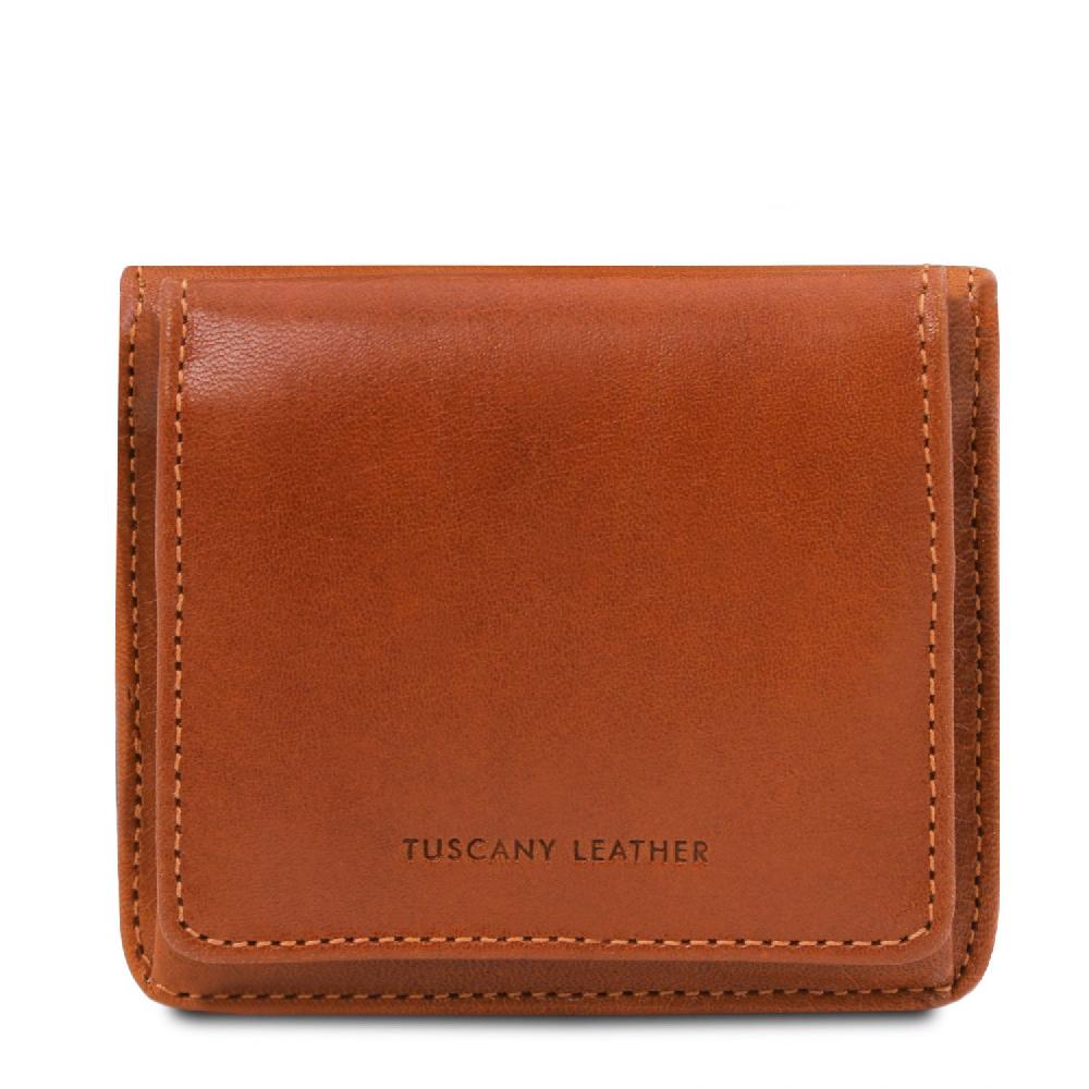 Tuscany Leather Esclusivo Portafogli In Pelle Con Portamonete