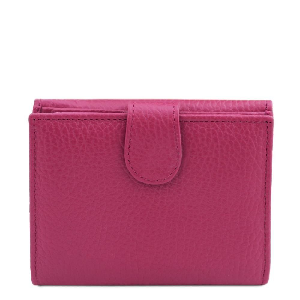 Tuscany Leather Esclusivo Portafoglio Da Donna 3 Ante Con Portaspiccioli In Pelle