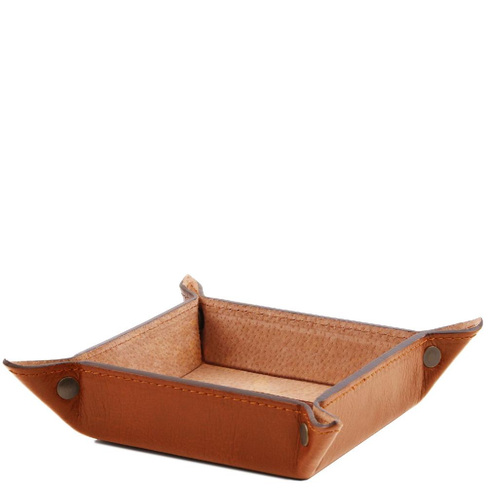 Tuscany Leather Esclusivo Svuotatasche In Pelle Misura Grande