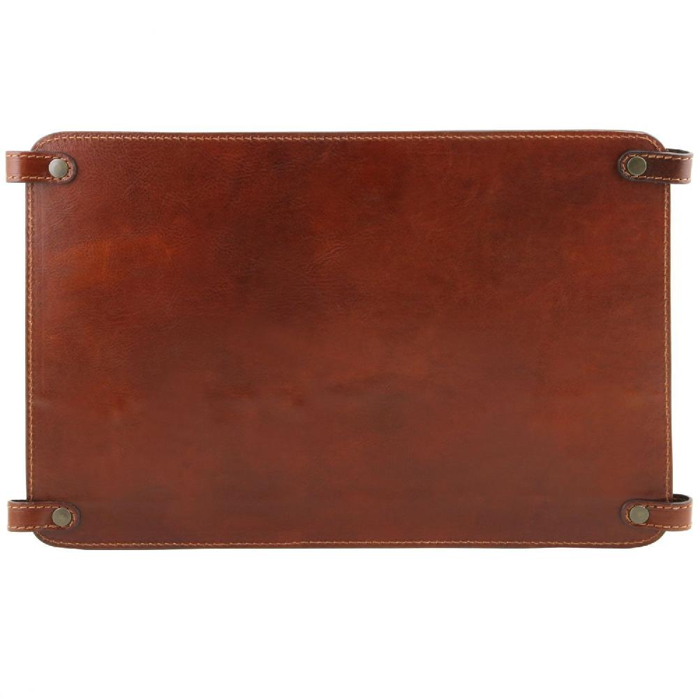 Tuscany Leather Modulo Multifunzione In Pelle Con Tasche