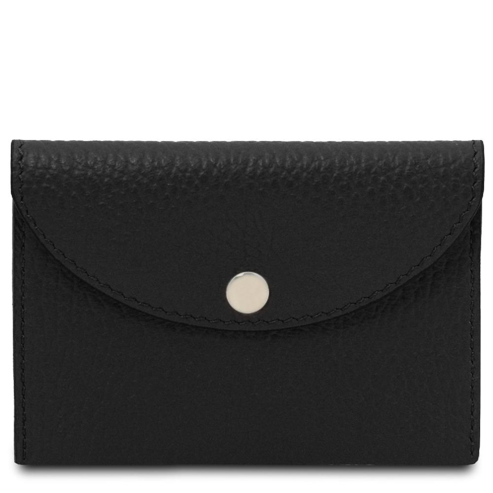 Tuscany Leather Porta Biglietti Da Visita / Carte Di Credito In Pelle