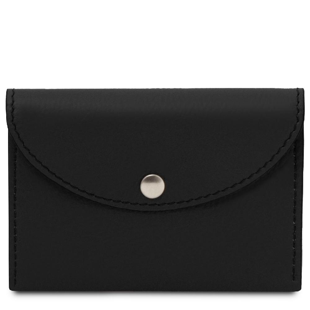 Tuscany Leather Porta Biglietti Da Visita / Carte Di Credito In Pelle