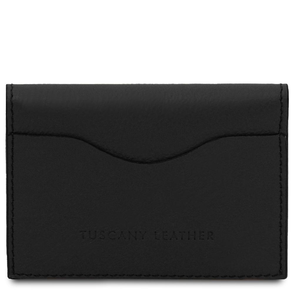 Tuscany Leather Porta Biglietti Da Visita / Carte Di Credito In Pelle