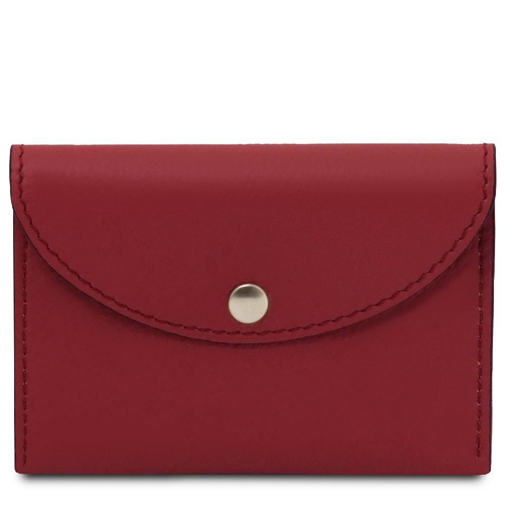 Tuscany Leather Porta Biglietti Da Visita / Carte Di Credito In Pelle