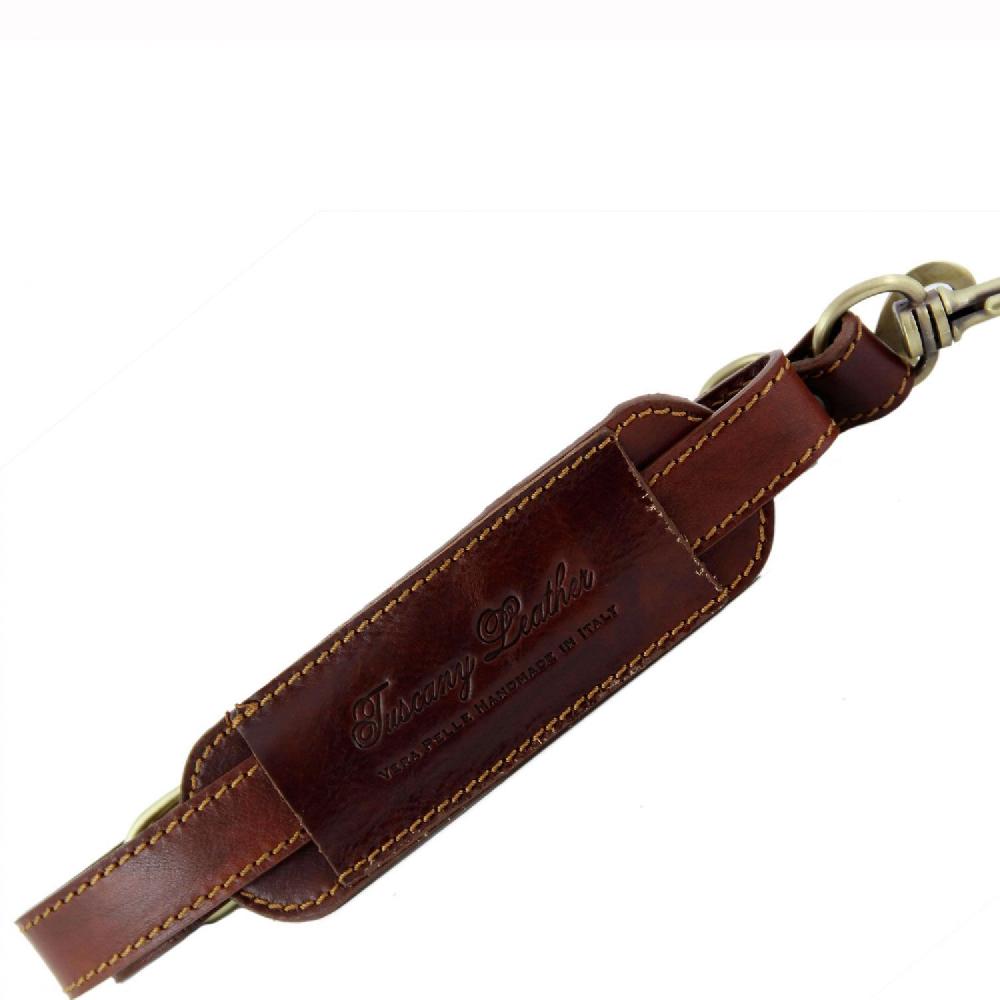 Tuscany Leather Tracolla In Pelle Regolabile Per Cartelle