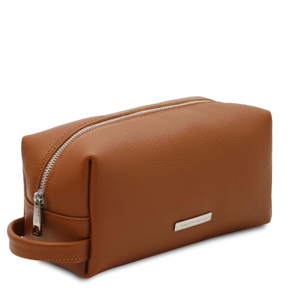 Tuscany Leather Beauty Case In Pelle Morbida