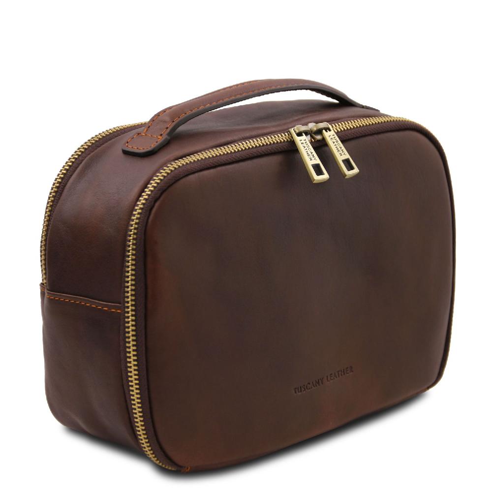 Tuscany Leather Beauty Case In Pelle