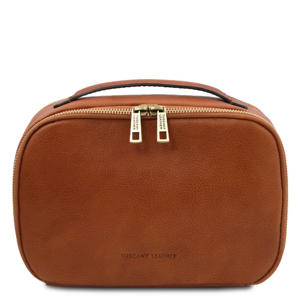 Tuscany Leather Beauty Case In Pelle