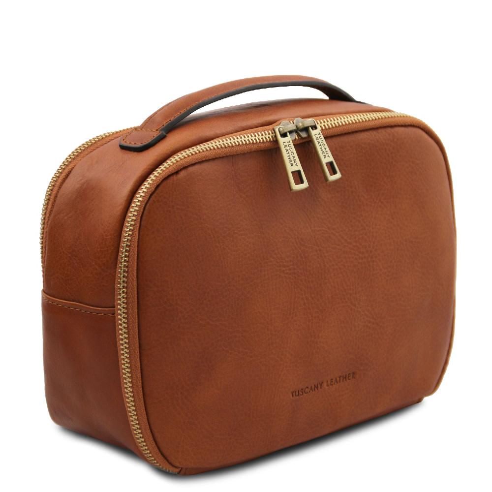 Tuscany Leather Beauty Case In Pelle