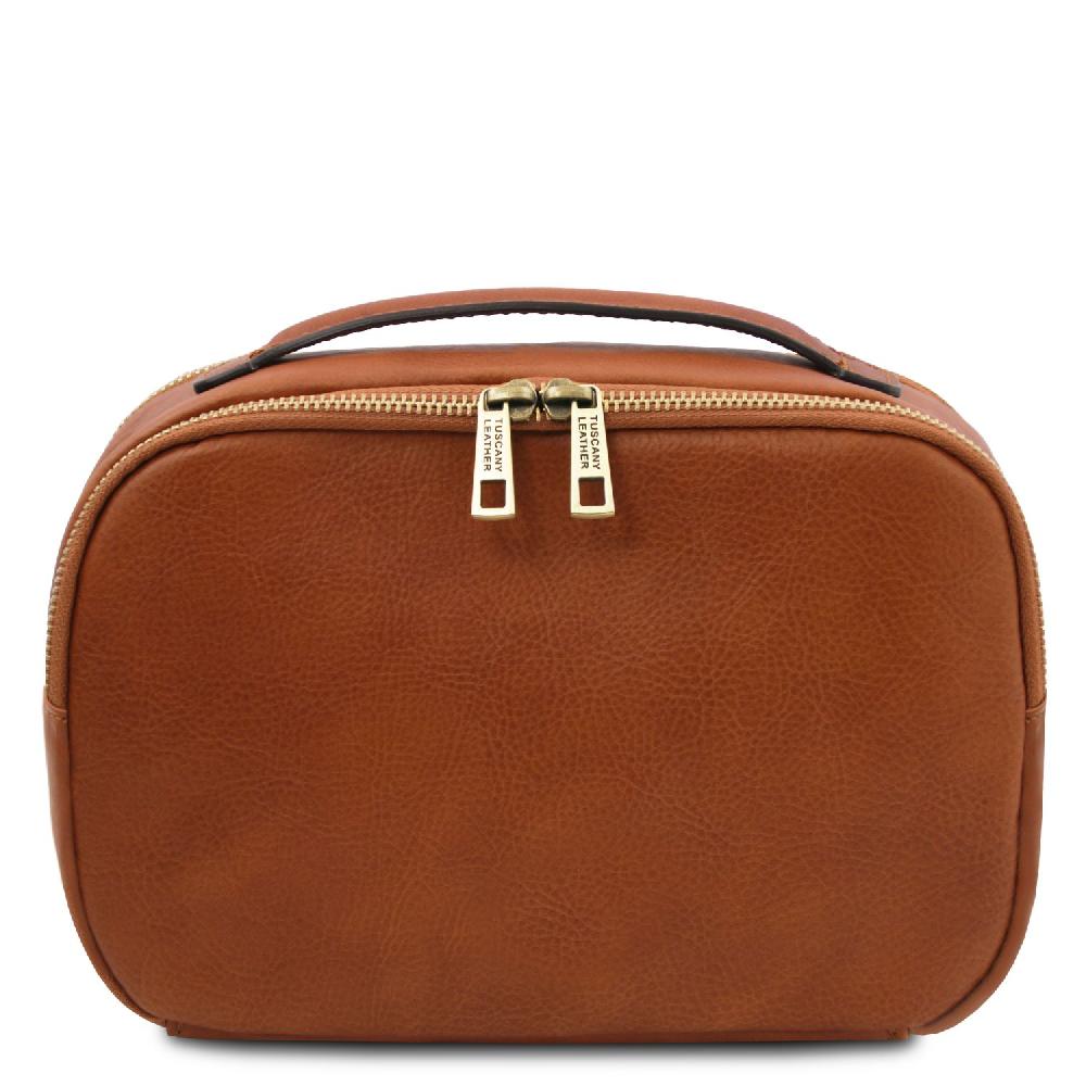 Tuscany Leather Beauty Case In Pelle