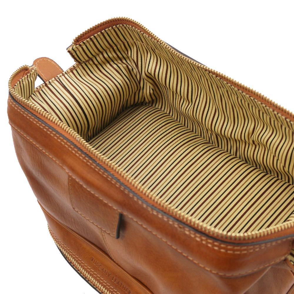Tuscany Leather Beauty Case In Pelle