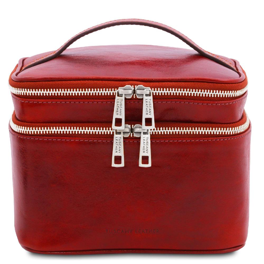 Tuscany Leather Beauty Case In Pelle