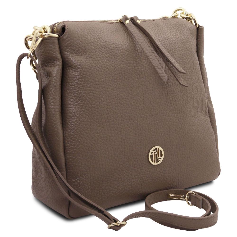 Tuscany Leather Bolso Shopping En Piel Suave