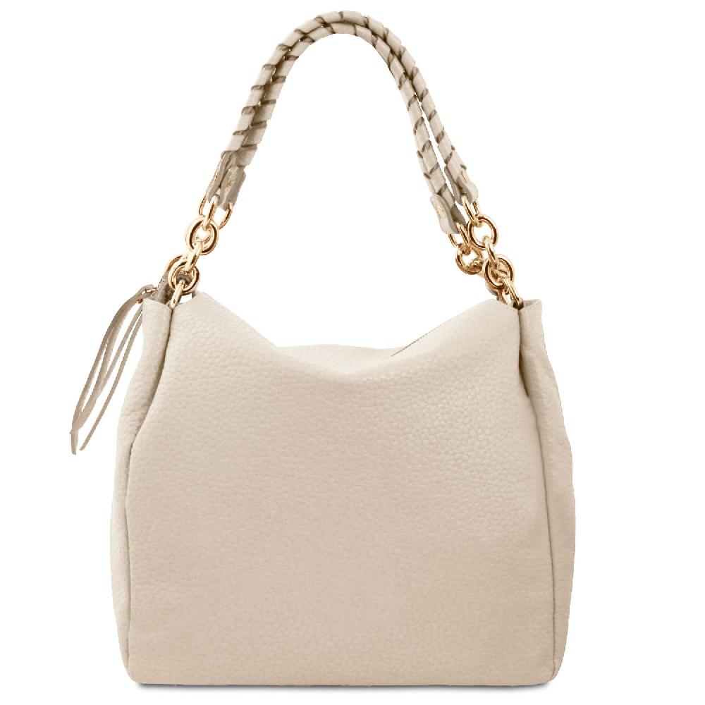 Tuscany Leather Bolso Shopping En Piel Suave