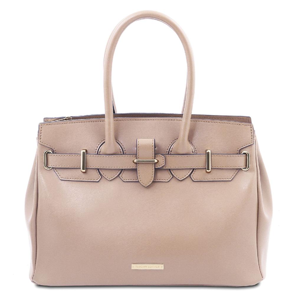 Tuscany Leather Borsa A Mano In Pelle