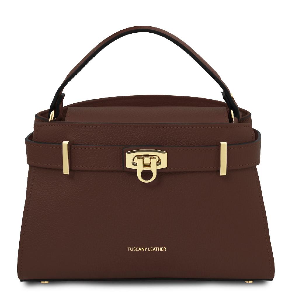 Tuscany Leather Borsa A Mano In Pelle