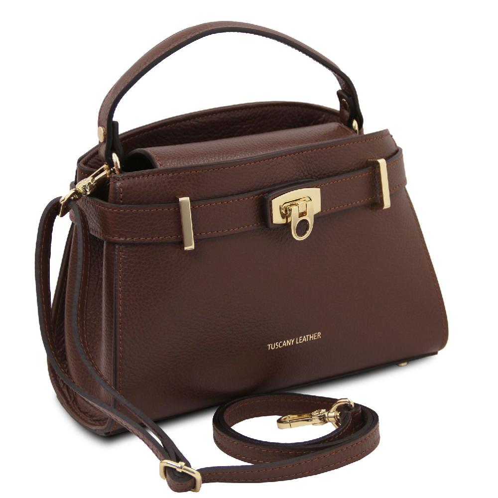 Tuscany Leather Borsa A Mano In Pelle