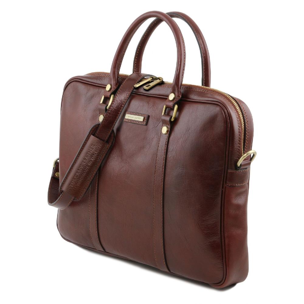 Tuscany Leather Borsa Porta Computer In Pelle