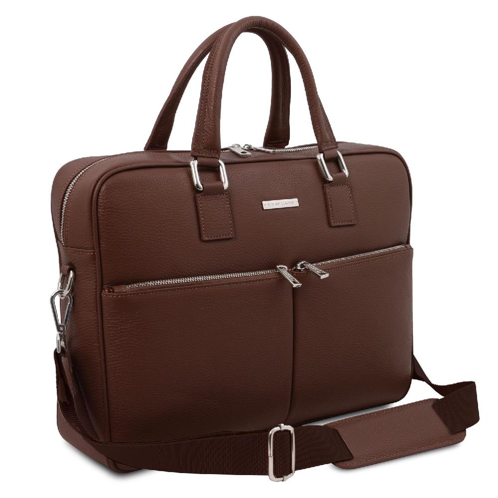 Tuscany Leather Borsa Porta Computer In Pelle