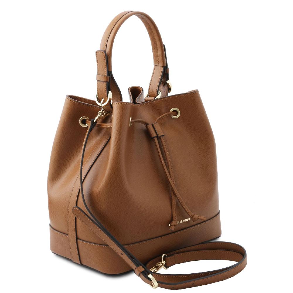 Tuscany Leather Borsa Secchiello In Pelle