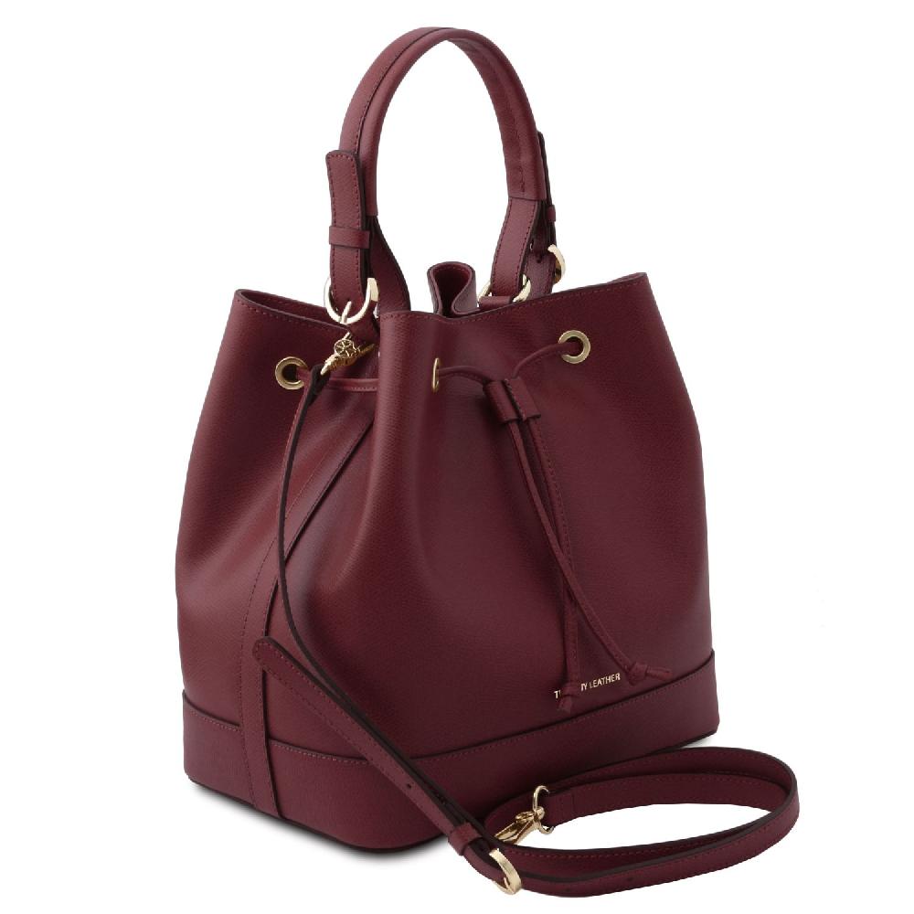 Tuscany Leather Borsa Secchiello In Pelle