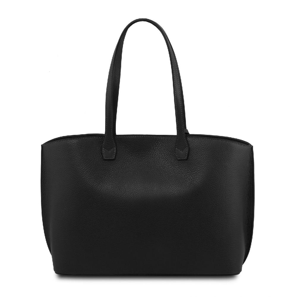 Tuscany Leather Borsa Shopping In Pelle