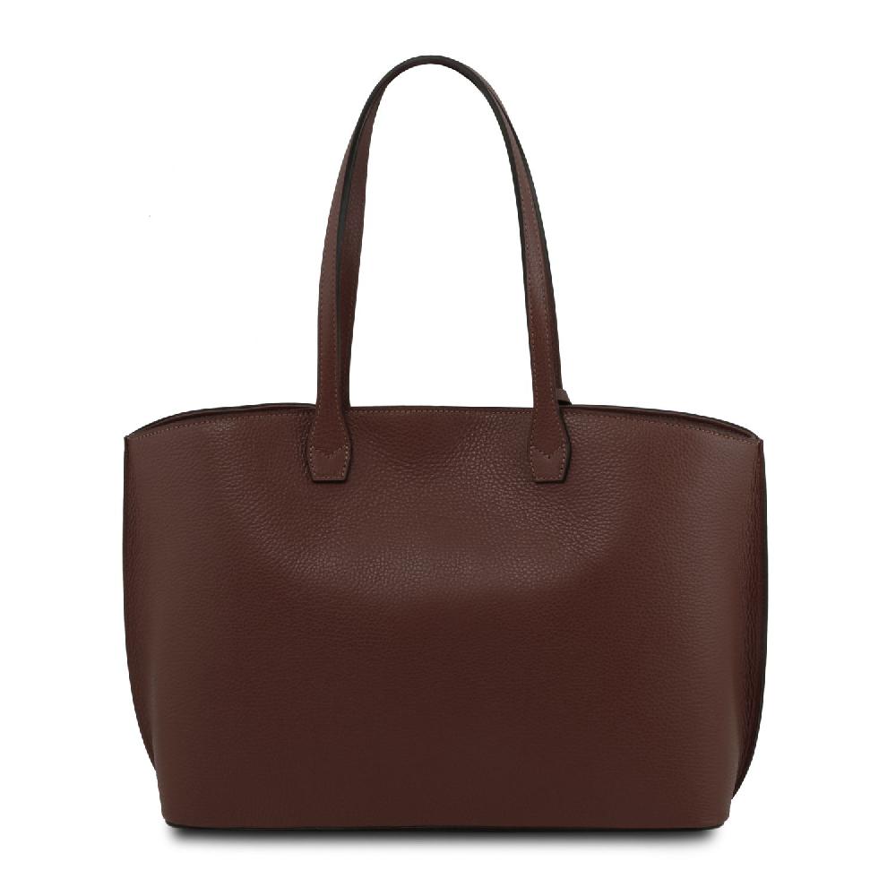 Tuscany Leather Borsa Shopping In Pelle