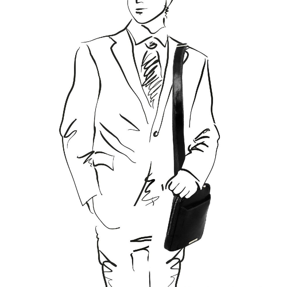 Tuscany Leather Borsello Da Uomo In Pelle