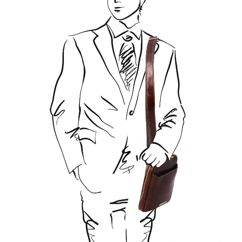 Tuscany Leather Borsello Da Uomo In Pelle