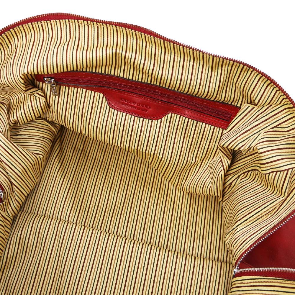 Tuscany Leather Borsone Da Viaggio In Pelle