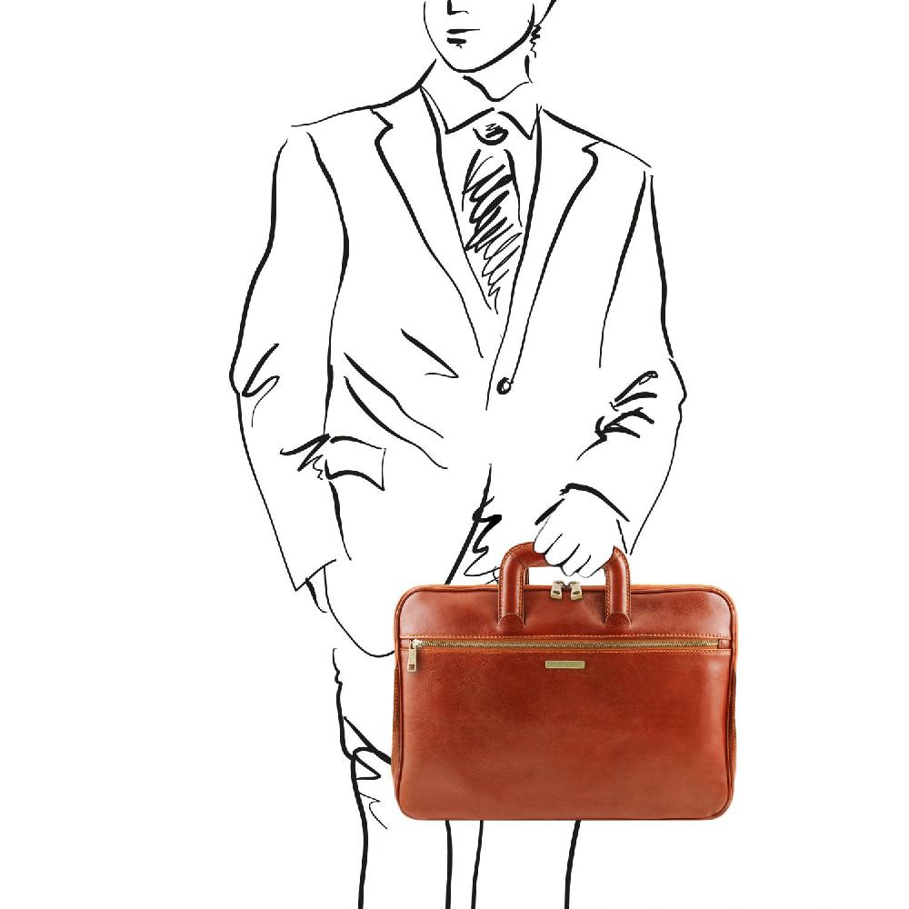 Tuscany Leather Cartella Portadocumenti In Pelle