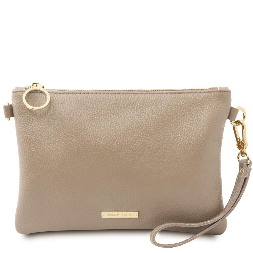 Tuscany Leather Pochette In Pelle Morbida