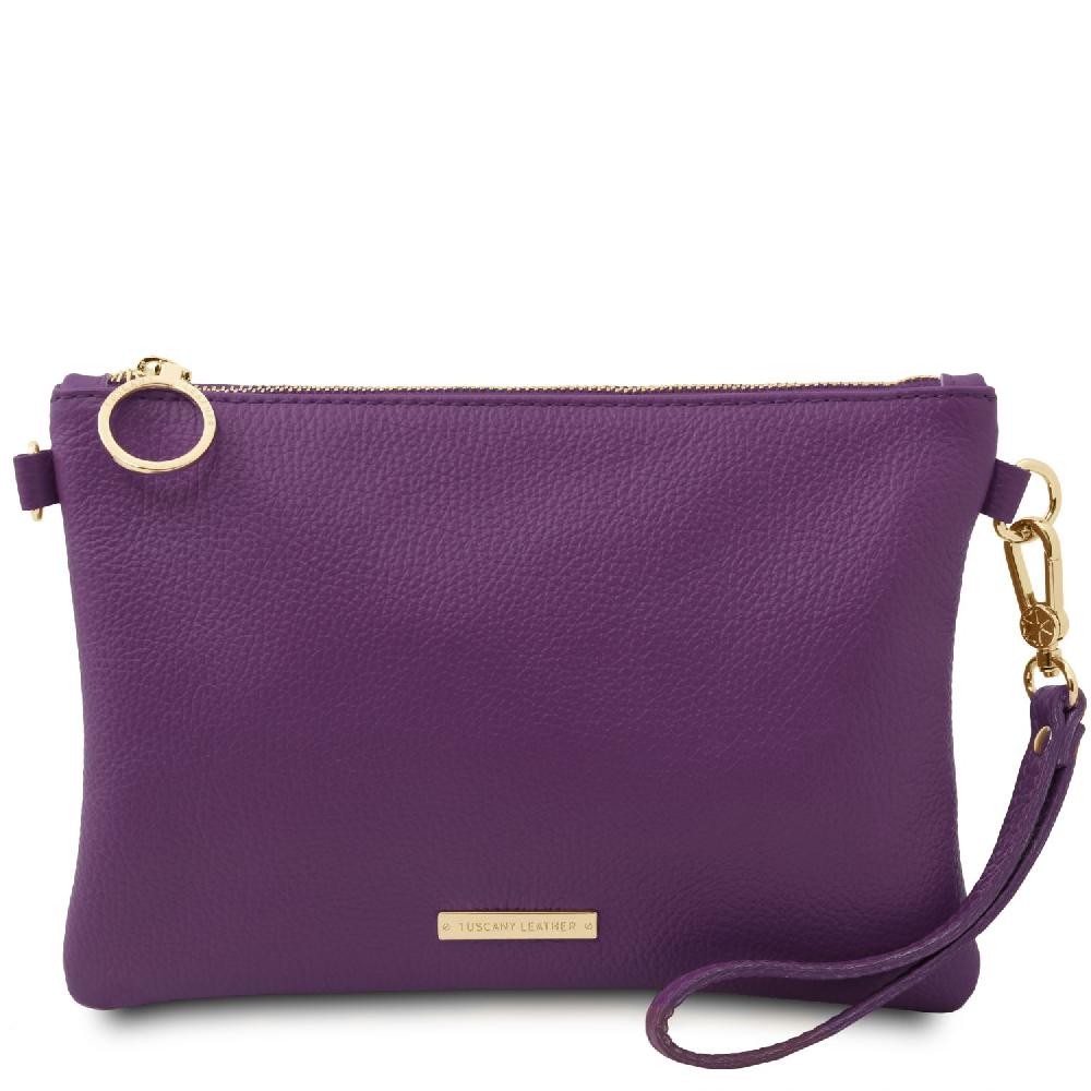 Tuscany Leather Pochette In Pelle Morbida