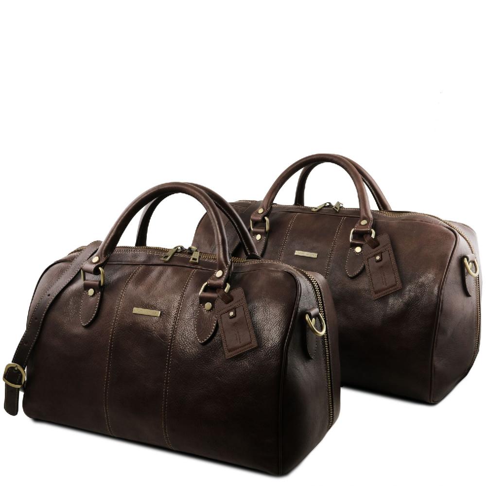 Tuscany Leather Set Da Viaggio In Pelle