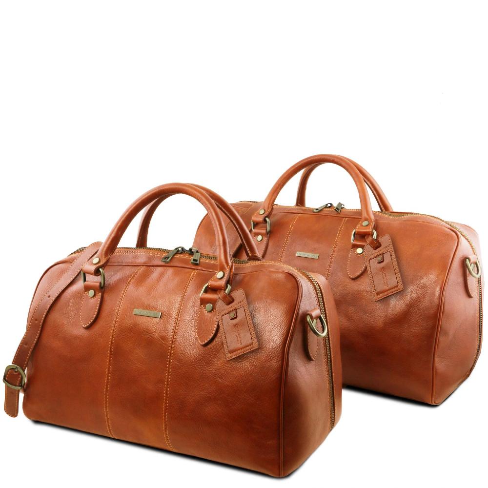 Tuscany Leather Set Da Viaggio In Pelle
