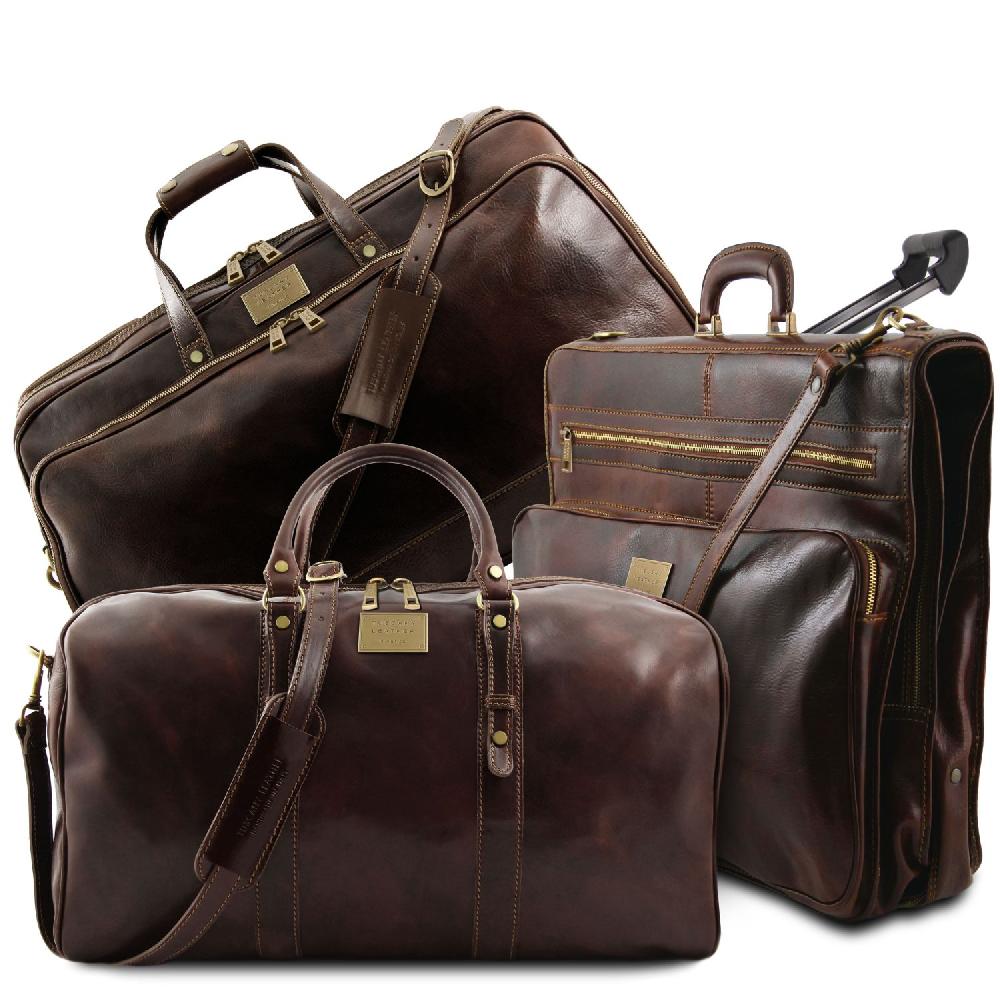 Tuscany Leather Set da Viaggio in Pelle