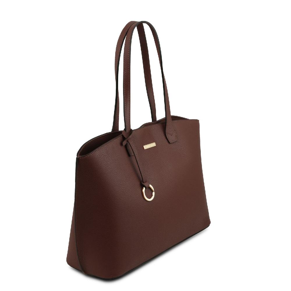 Tuscany Leather Shopping Tasche Aus Leder