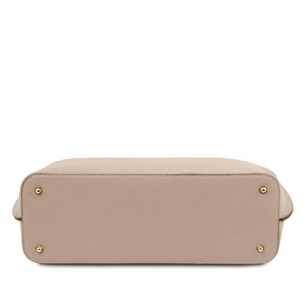 Tuscany Leather Shopping Tasche Aus Leder