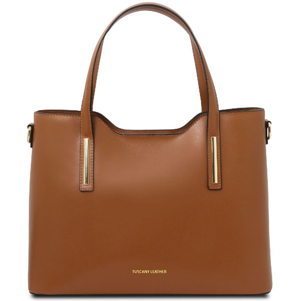Tuscany Leather Shopping Tasche Aus Leder