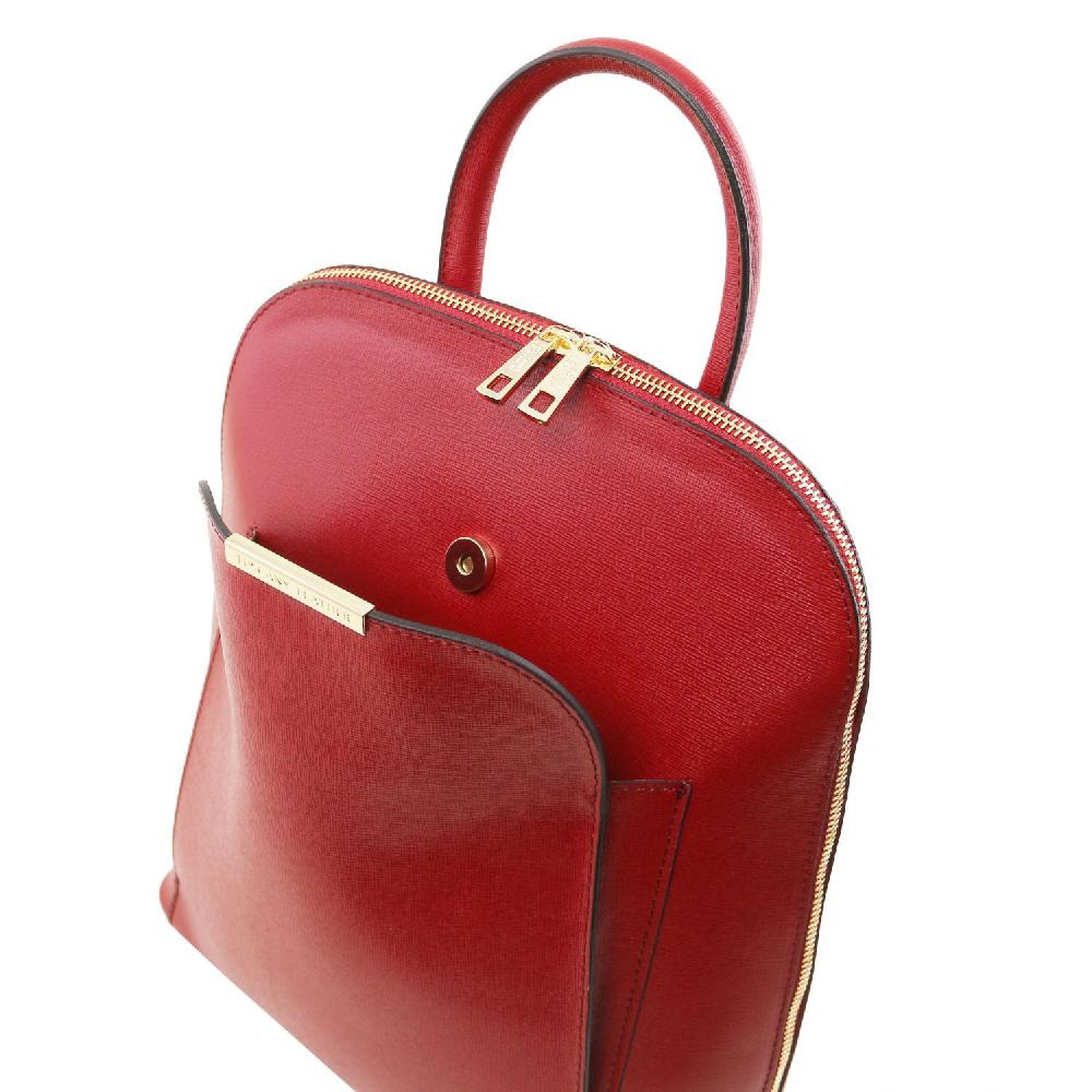 Tuscany Leather Zaino Da Donna In Pelle Saffiano