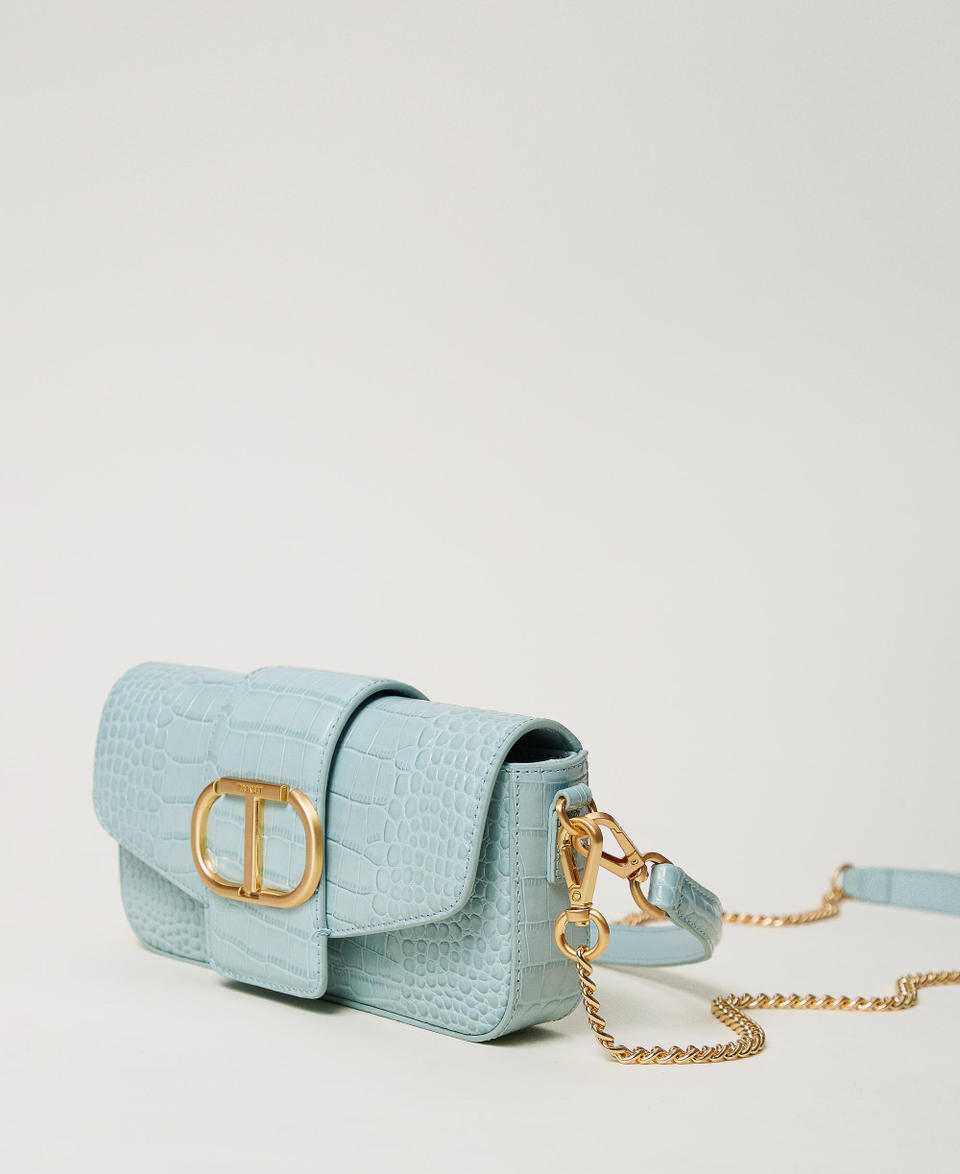 Twin Set Borsa A Tracolla 'Amie' Piccola A Stampa Cocco