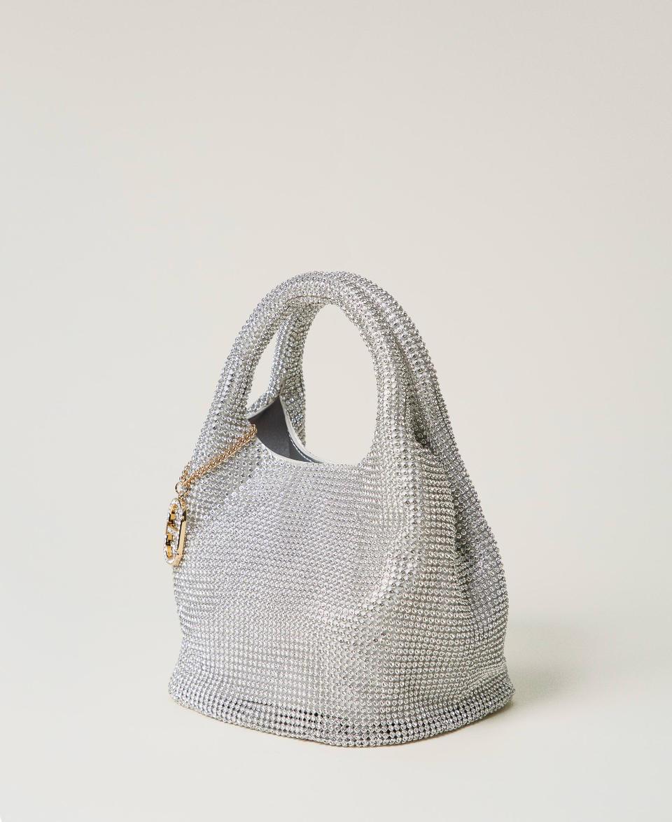 Twin Set Borsa 'Rendez-Vous' In Strass E Charm Oval T