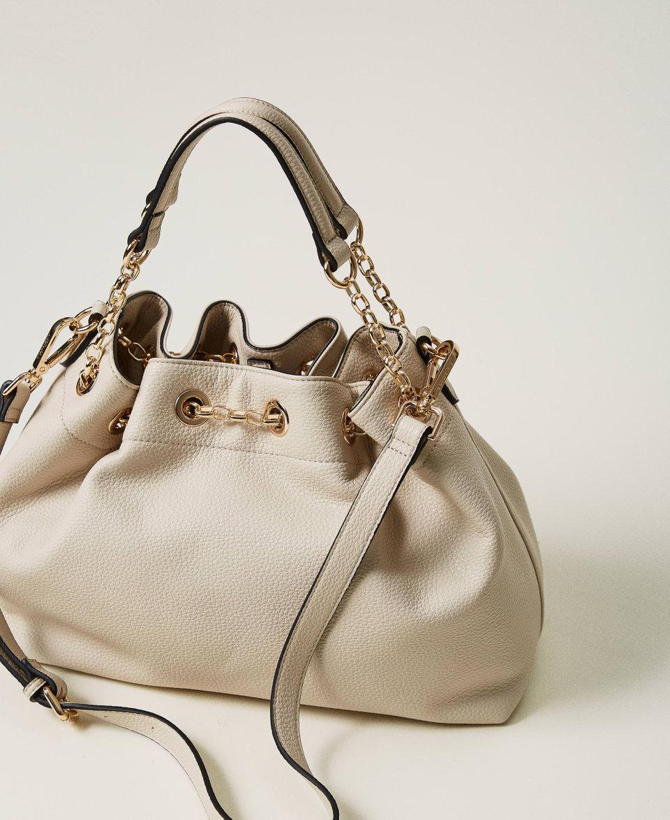 Twin Set Borsa Shopper Con Oval T E Manici Coulisse