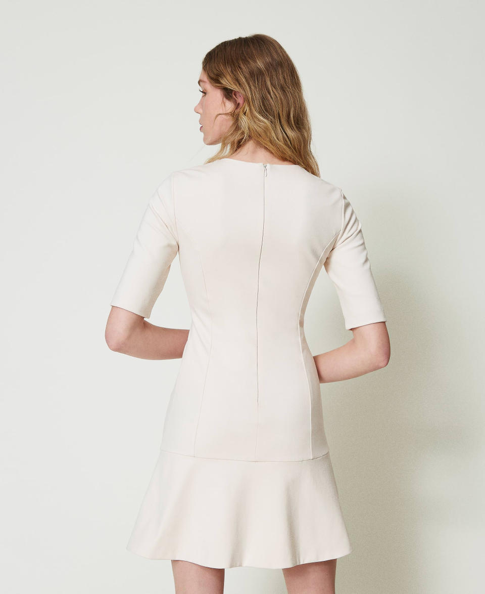 Twin Set Abito Corto Con Cinturino Oval T