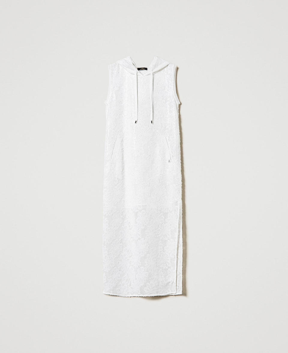 Twin Set Abito Lungo In Full Paillettes