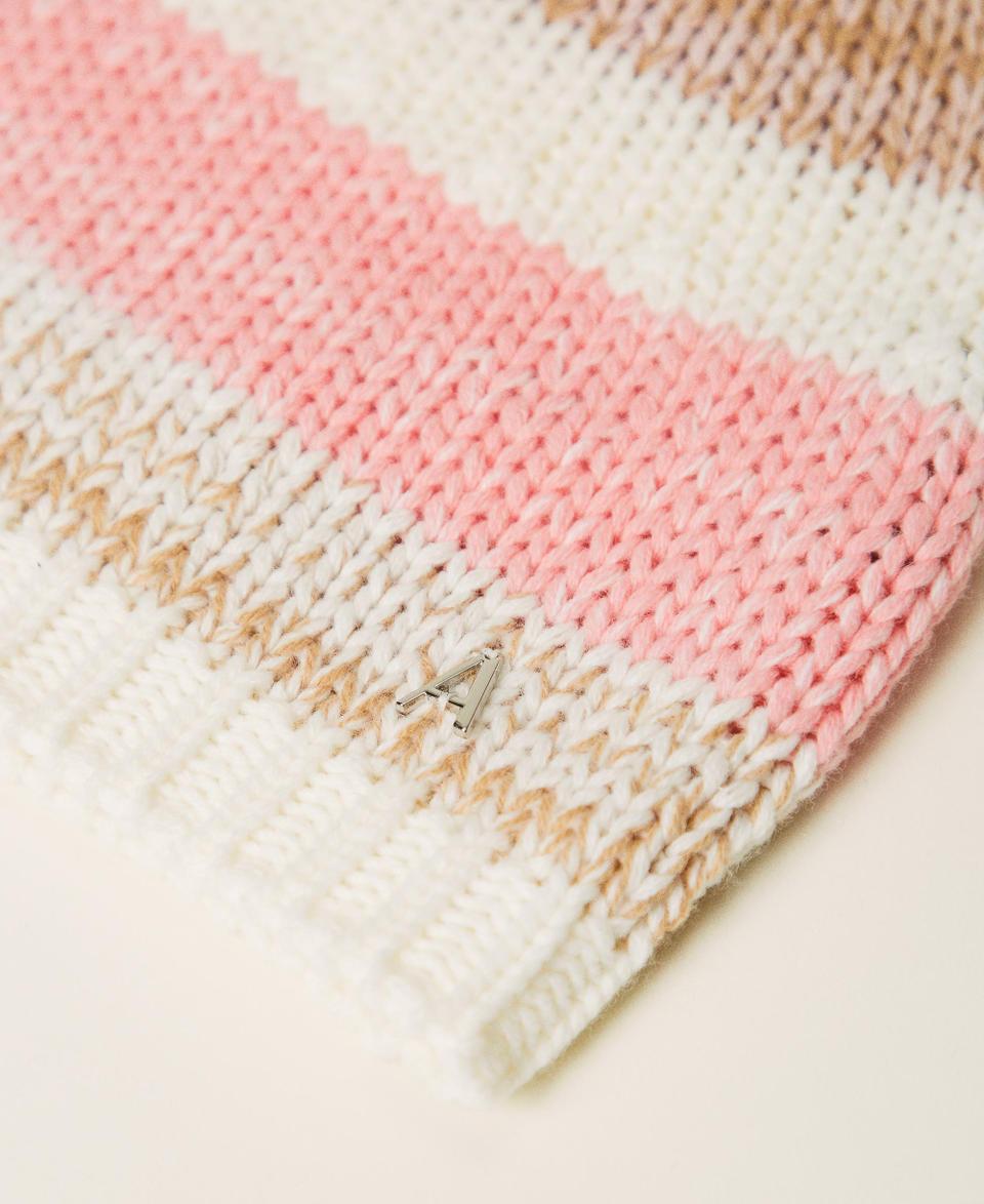 Twin Set Berretto In Maglia Jacquard