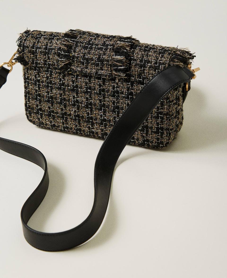 Twin Set Borsa A Tracolla 'Amie' Media In Tweed