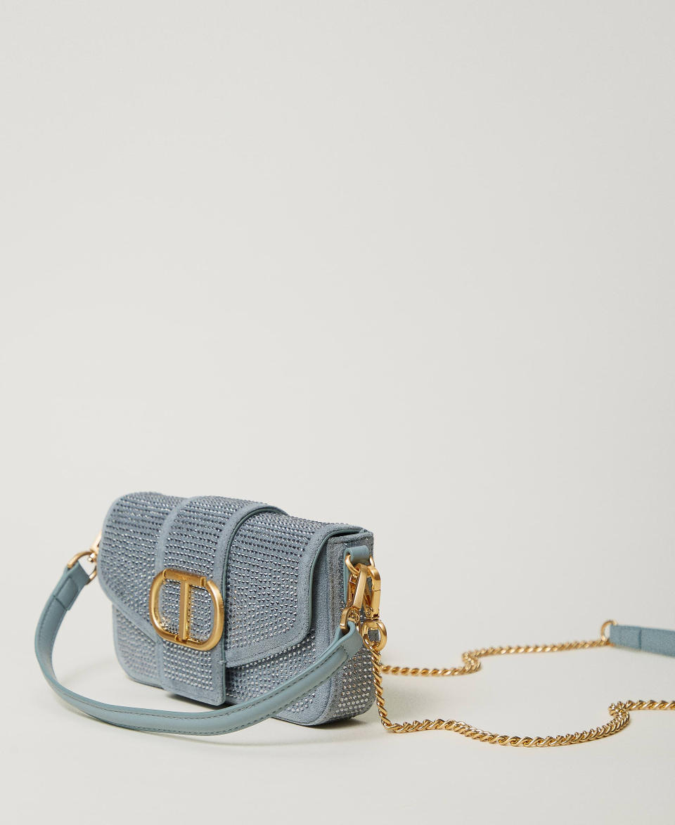 Twin Set Borsa A Tracolla 'Amie' Piccola Con Strass